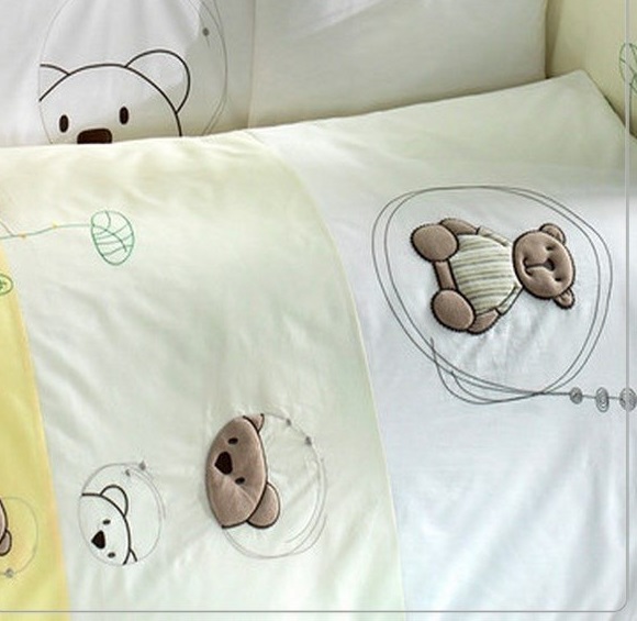 Комплект постельного белья из 6 предметов Little Bear  